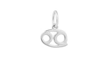 Anhänger Krebs – Sterling Silber 925, 7 mm 22. Juni - 22. Juli