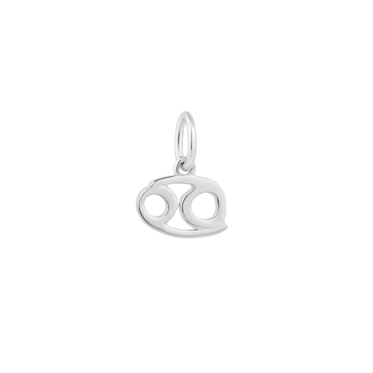 Anhänger Krebs – Sterling Silber 925, 7 mm 22. Juni - 22. Juli