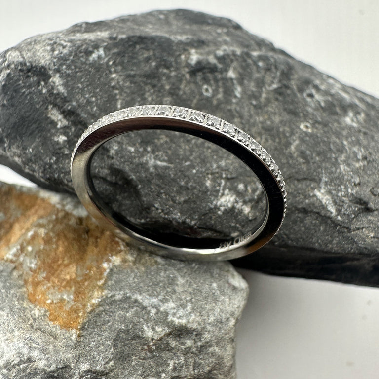 Alliance Ring 1mm Zirkonia