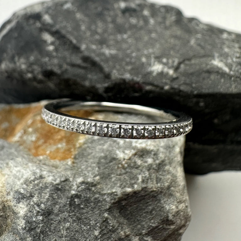 Alliance Ring 1mm Zirkonia