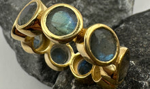 Ring OCTAVE mit Labradorit