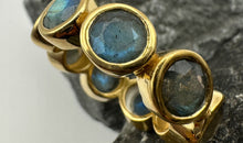 Ring OCTAVE mit Labradorit