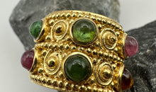 Ring ORNAMENTUM mit Multiturmalin