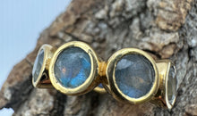 Ring OCTAVE mit Labradorit