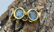 Ring OCTAVE mit Labradorit