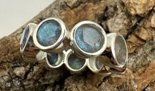 Ring OCTAVE mit Labradorit