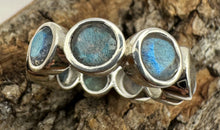 Ring OCTAVE mit Labradorit