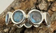 Ring OCTAVE mit Labradorit