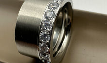 Edelstahl Ring Set Grösse 56