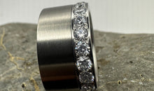 Edelstahl Ring Set Grösse 56