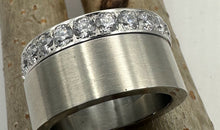 Edelstahl Ring Set Grösse 56