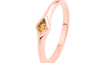 Ring KITE CITRIN  3X5mm