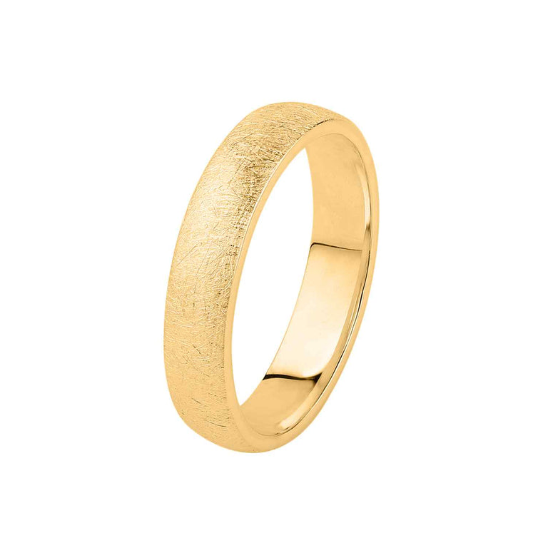 Ring COLIN 4 mm ice matt