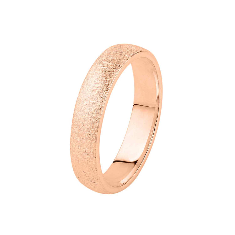 Ring COLIN 4 mm ice matt