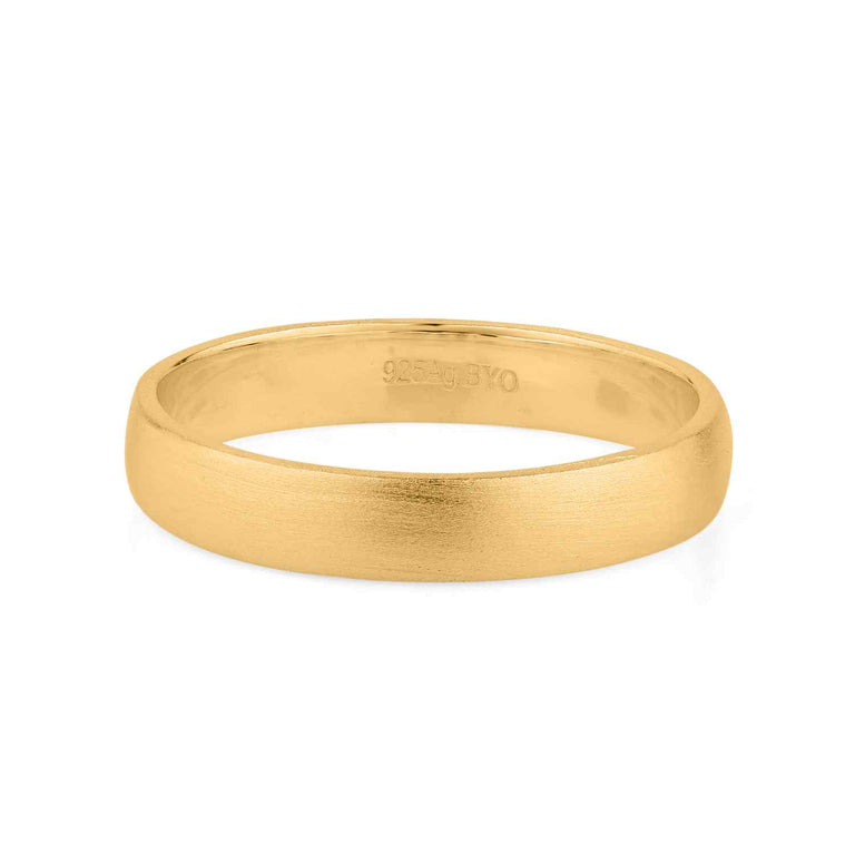 Ring COLIN 4 mm fein matt
