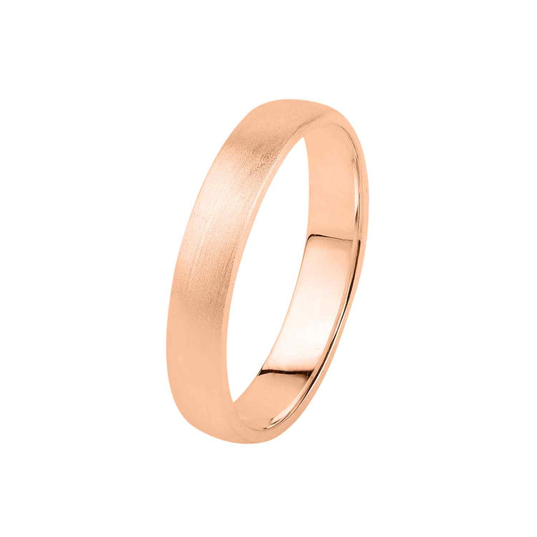 Ring COLIN 4 mm fein matt