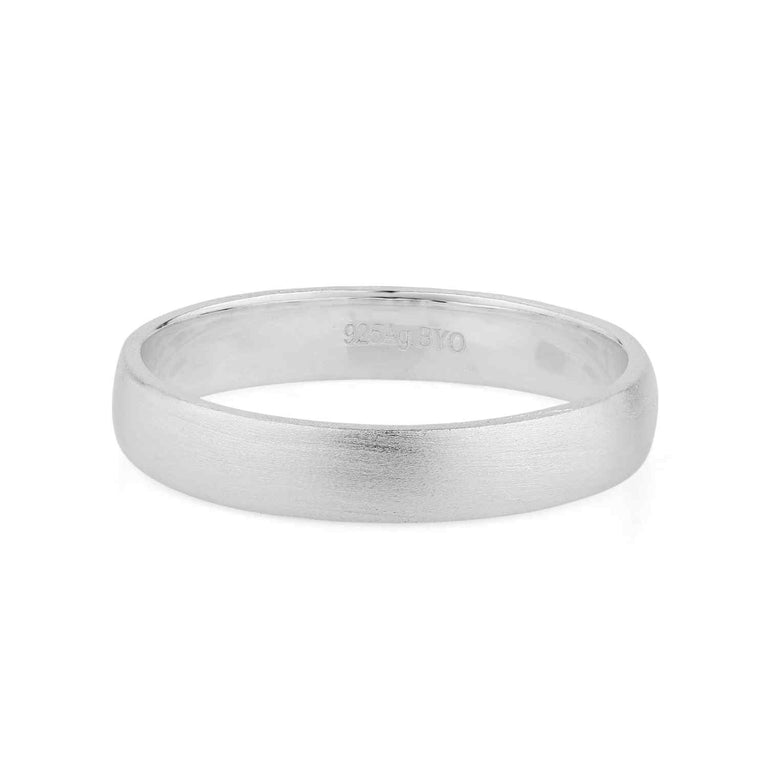 Ring COLIN 4 mm fein matt