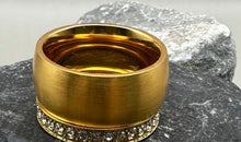 Ring Set gelbvergoldet Grösse 58