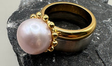 Ring Set mit Perle Grösse 52