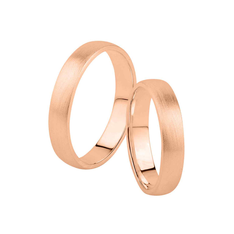 Ring COLIN 4 mm fein matt