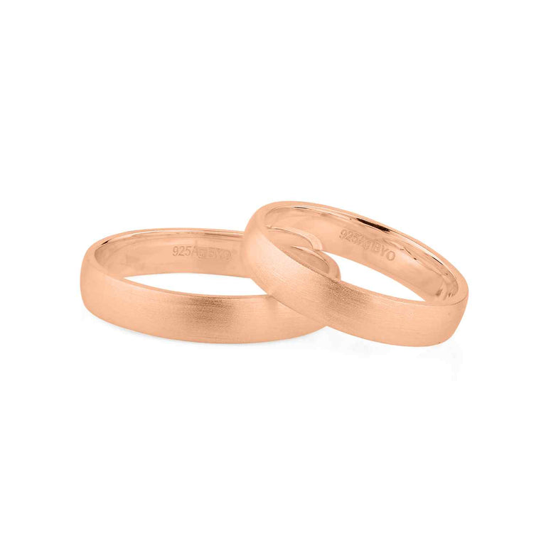 Ring COLIN 4 mm fein matt