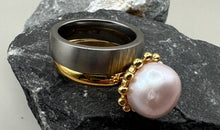 Ring Set mit Perle Grösse 52