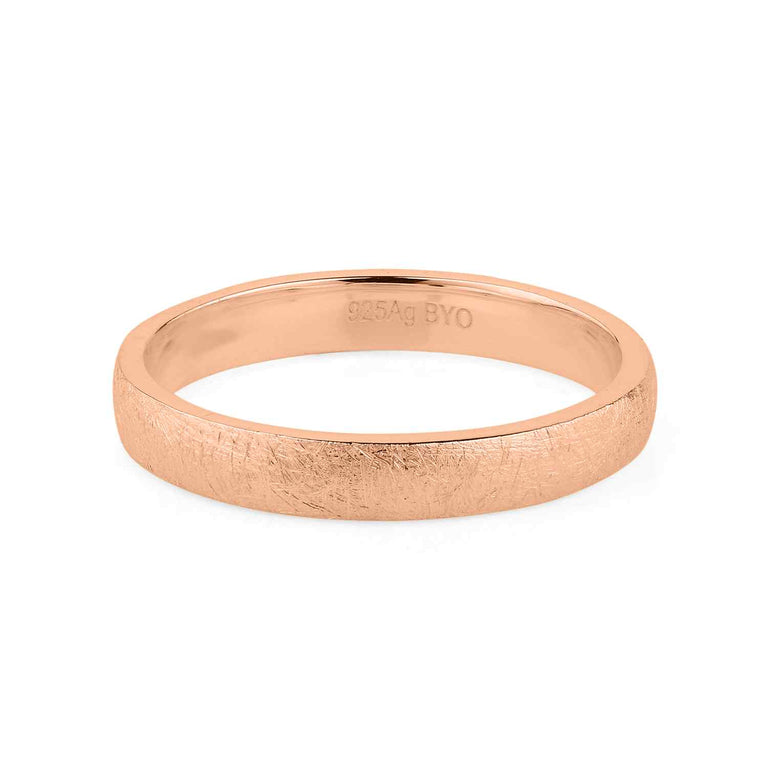 Ring COLIN 3 mm ice matt