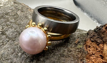 Ring Set mit Perle Grösse 52