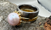 Ring Set mit Perle Grösse 52
