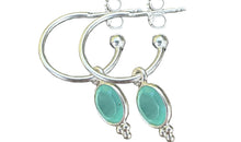 Halbcreole Lenny 15 mm mit Aqua Cahledony