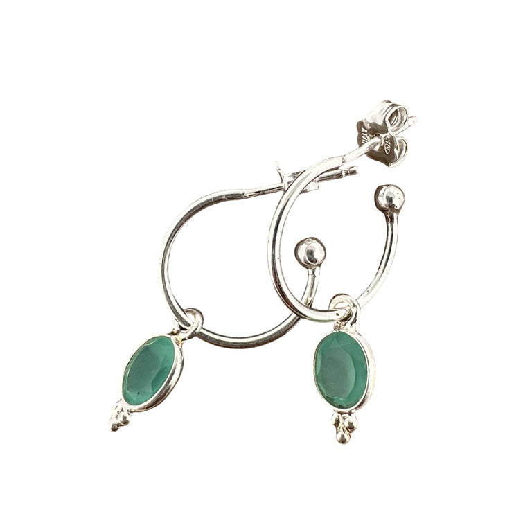 Halbcreole Lenny 15 mm mit Aqua Cahledony