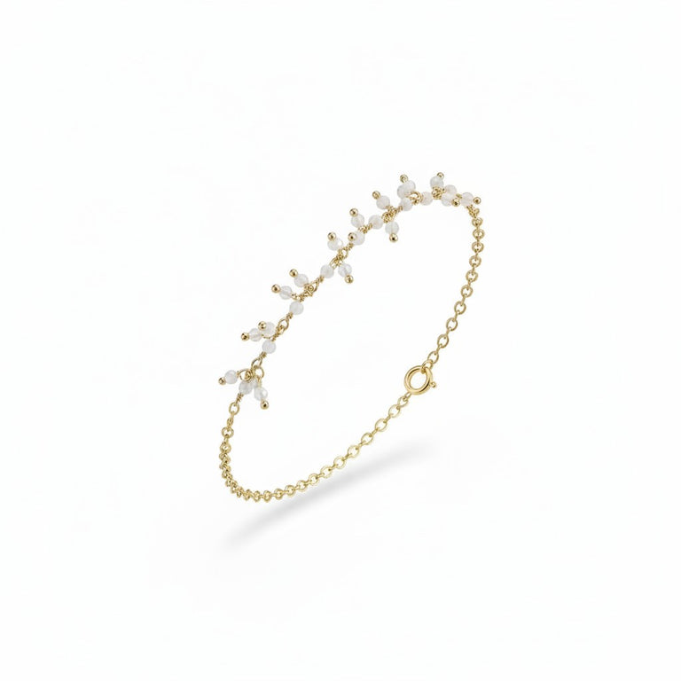 Armband mit Achat-Charms