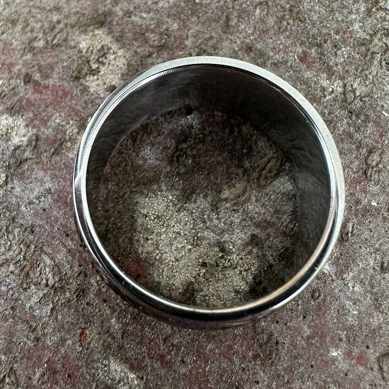 Edelstahl Ring OR251 braun