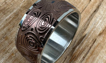 Edelstahl Ring OR251 braun