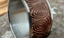 Edelstahl Ring OR251 braun