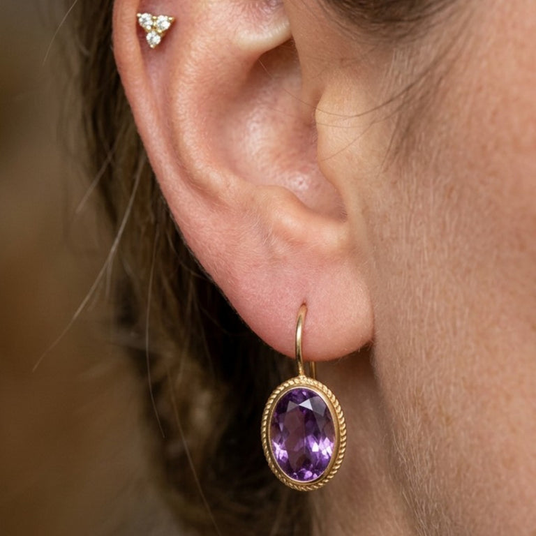 Amethyst Ohrhänger SILVY