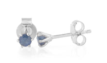 Ohrstecker BRIANA mit Saphir 3 mm