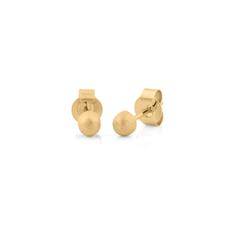 Ohrstecker HANNAH 4 mm ice matt