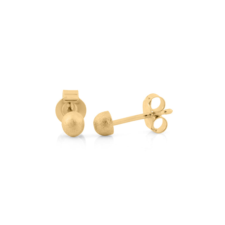 Ohrstecker HANNAH 4 mm ice matt
