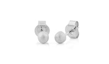 Ohrstecker HANNAH 4 mm ice matt