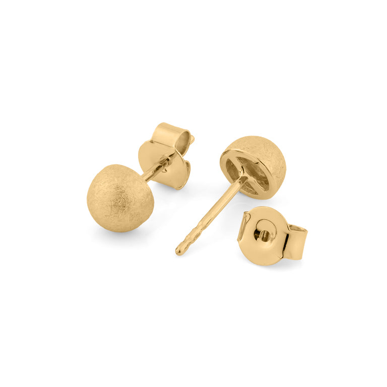 Ohrstecker HANNAH 6 mm ice matt
