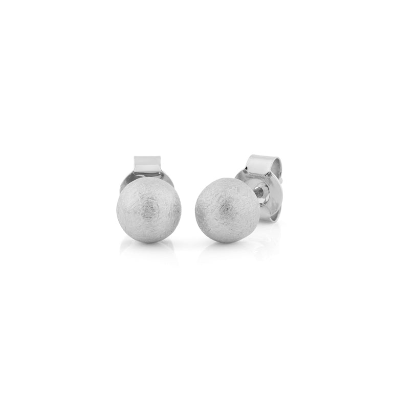Ohrstecker HANNAH 6 mm ice matt