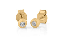 Ohrstecker MATILDE mit 2.5 mm Diamanten