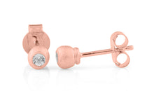 Ohrstecker MATILDE mit 2.5 mm Diamanten