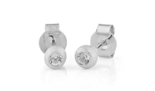 Ohrstecker MATILDE mit 2.5 mm Diamanten