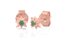 Ohrstecker EMILIA mit Smaragd