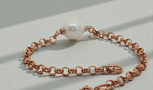 Silberarmband mit Barockperle 11–12 mm | Boho Armband 925 Silber