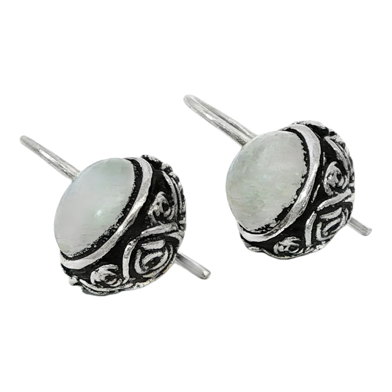 Ohrhänger mit Mondstein Unikate