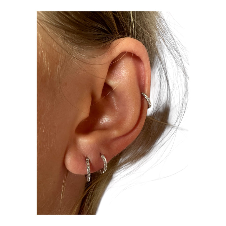 Creolen Tailly 12 mm mit Topasen