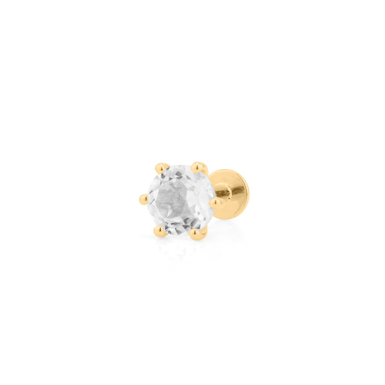 Piercing BRIANA 5mm Topas